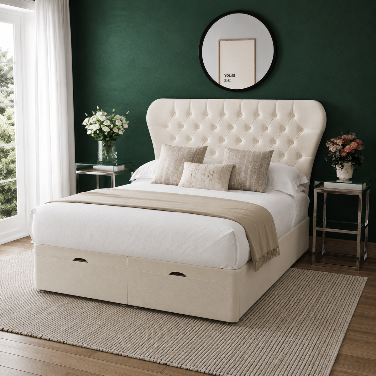 Butterfly Ottoman Divan Bed