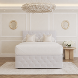 Chesterfield Divan Bed Base with Footboard