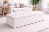 Chesterfield Padded Ottoman Blanket Box
