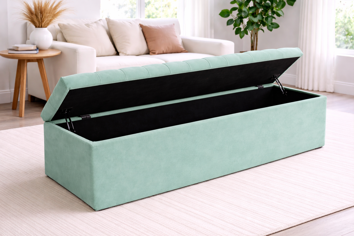 Cube Ottoman Blanket Box