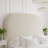 Curvea Bouclé Bed Frame