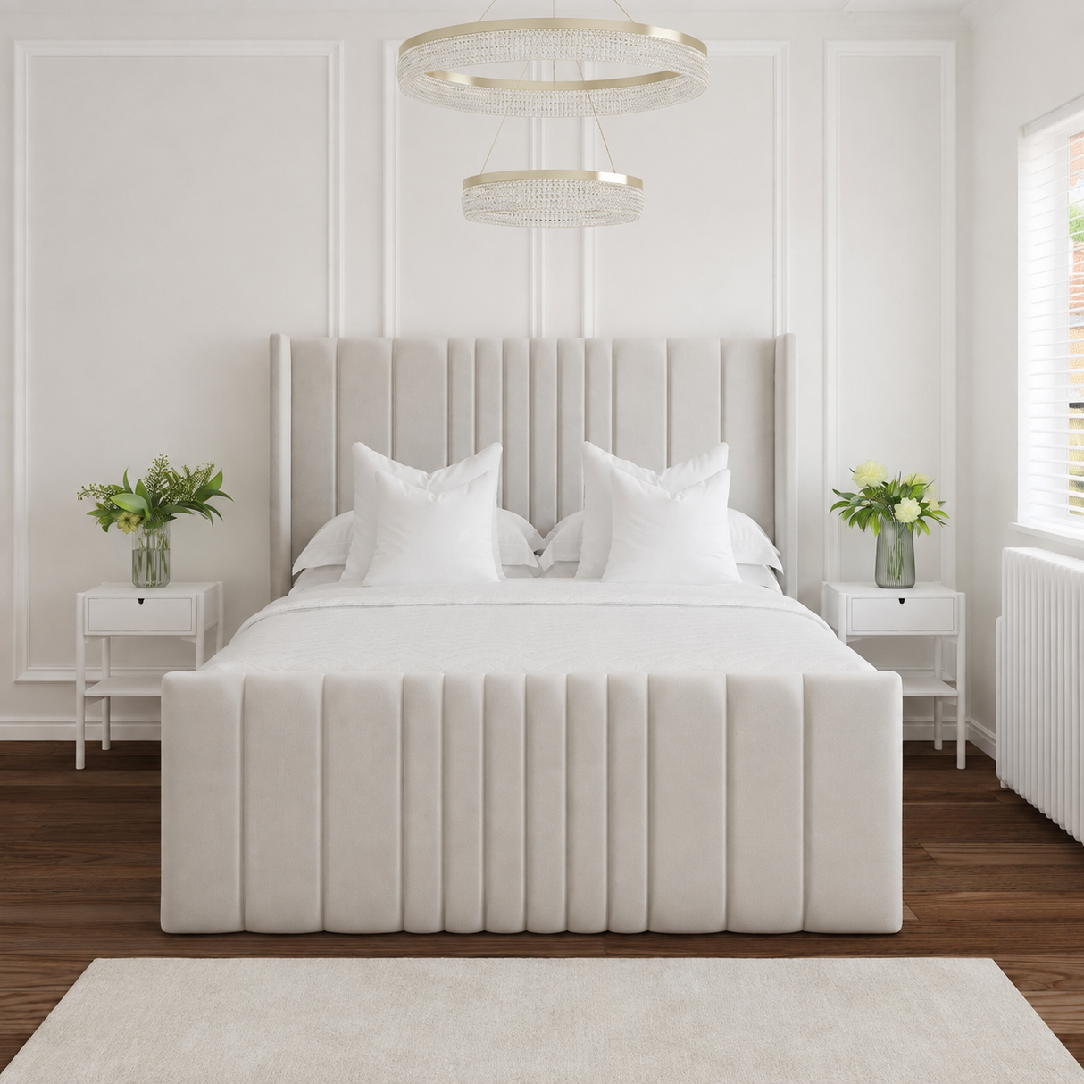 Deluxe Winged Bed Frame