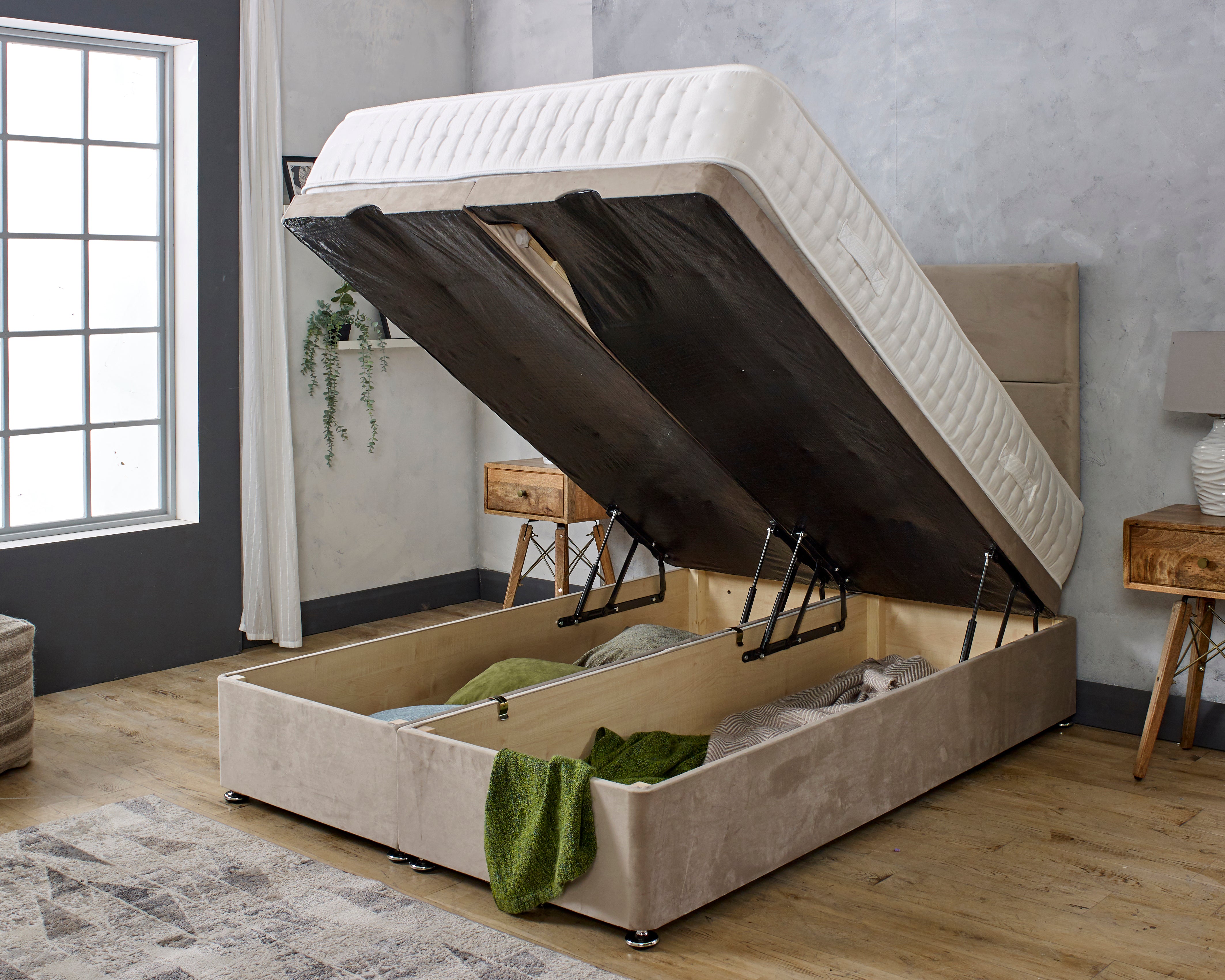 Milan Ottoman Divan Bed Everest Beds