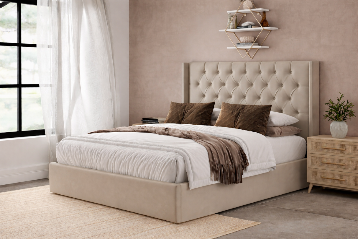 Emily Winged Bed Frame