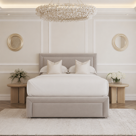 Glitz Divan Bed Base with Footboard