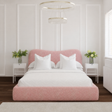 Lunora Bouclé Bed Frame