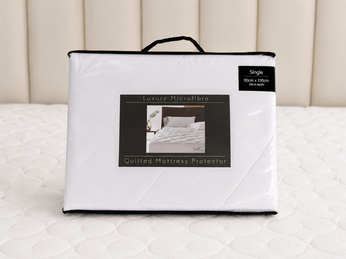 Luxury Microfibre Quilted Mattress Protector