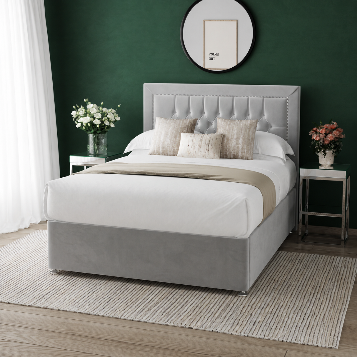 Miami Divan Bed Set With Mattress Options