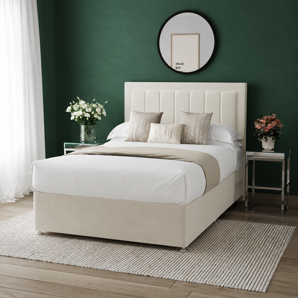 Olivia 7 Divan Bed Set with Mattress Options