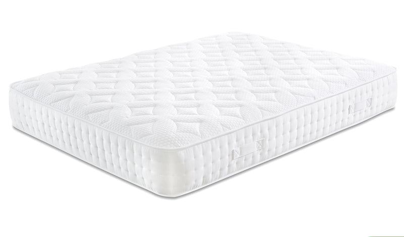 Everest Star 1000 Pocket Mattress Micro Quilted Soft Non Tufted