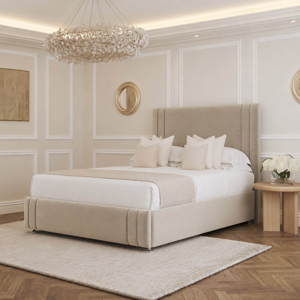 Savannah Ottoman Divan Bed with Footboard