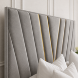 Velora Gold Bed Frame