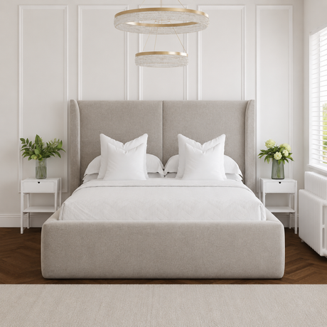 Versailles Luxury Wingback Bed Frame