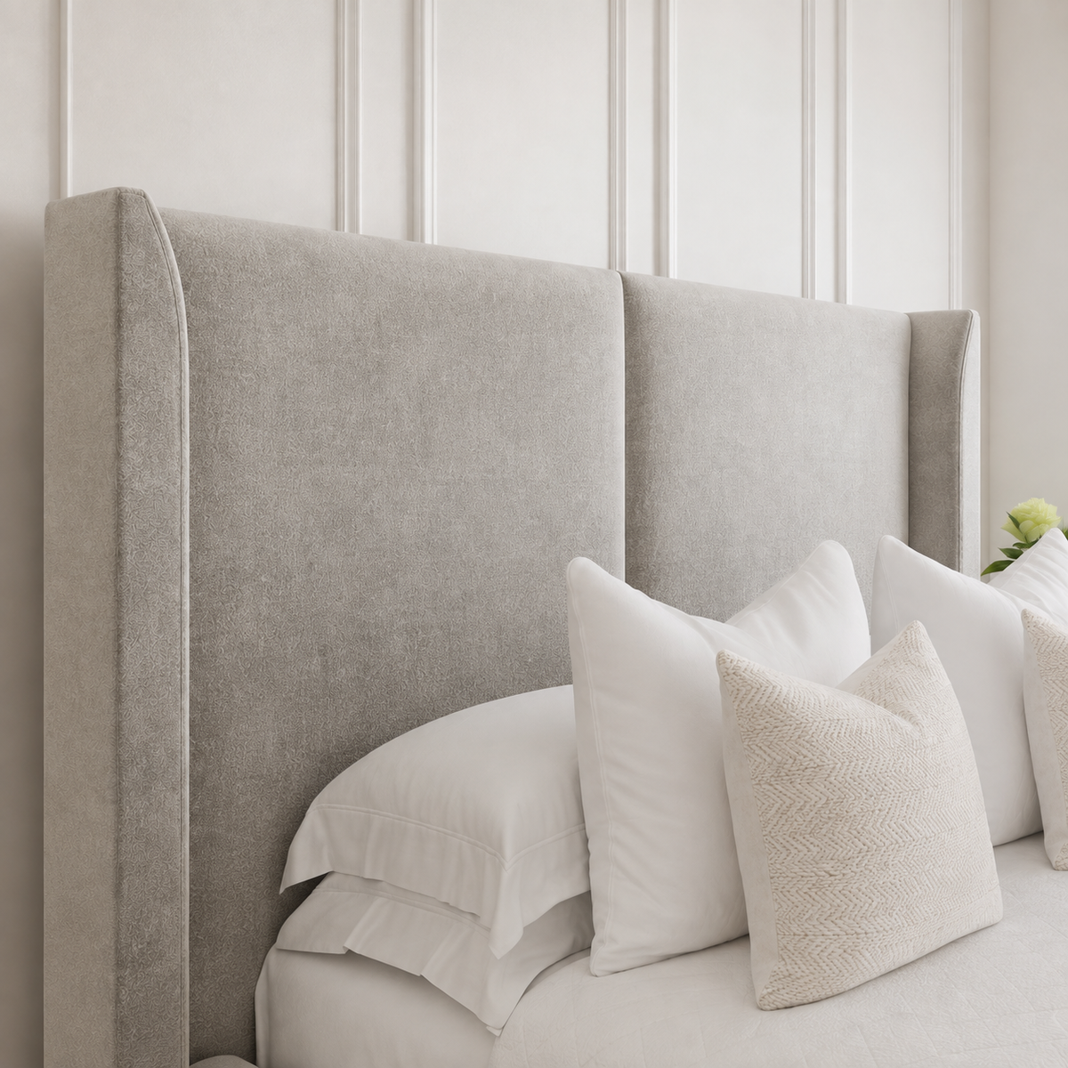 Versailles Luxury Wingback Bed Frame