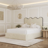Ripple Upholstered Bed Frame