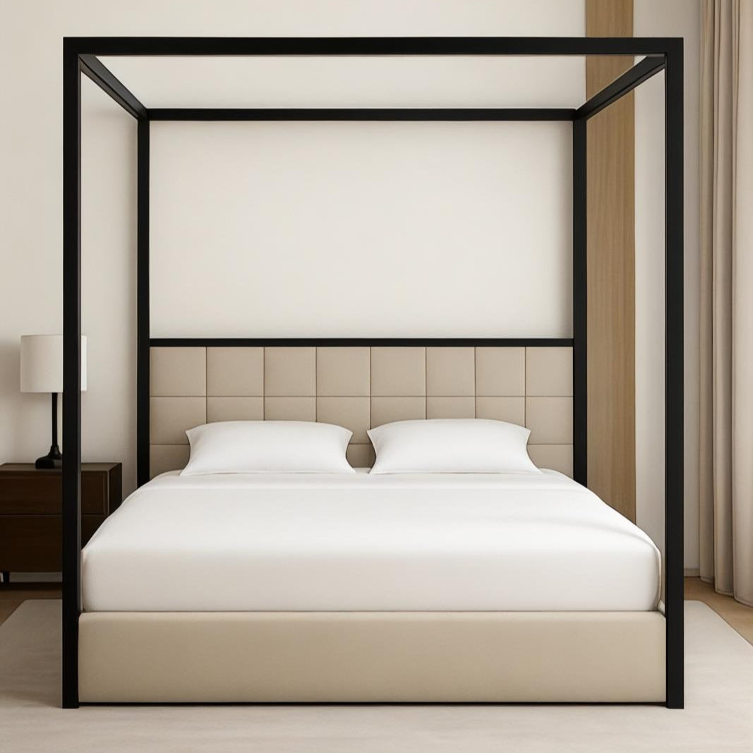 Grosvenor Four-Poster Metal Bed