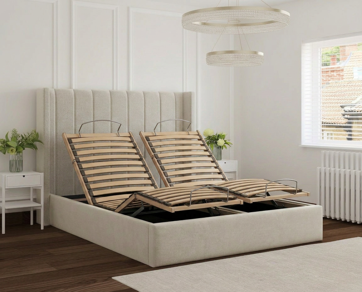 Hilton Wing Electrical Bed Frame With Mattress Options