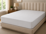 Superior Tencel Mattress Protector fitted on a bed