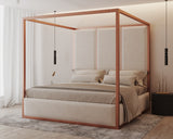 Chateau Noir 4 Poster Metal Bed