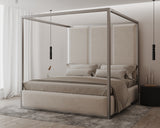 Chateau Noir 4 Poster Metal Bed