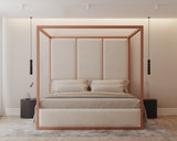 Chateau Noir 4 Poster Metal Bed