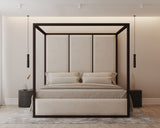 Chateau Noir 4 Poster Metal Bed