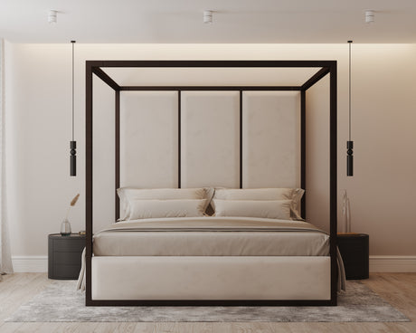 Chateau Noir 4 Poster Metal Bed