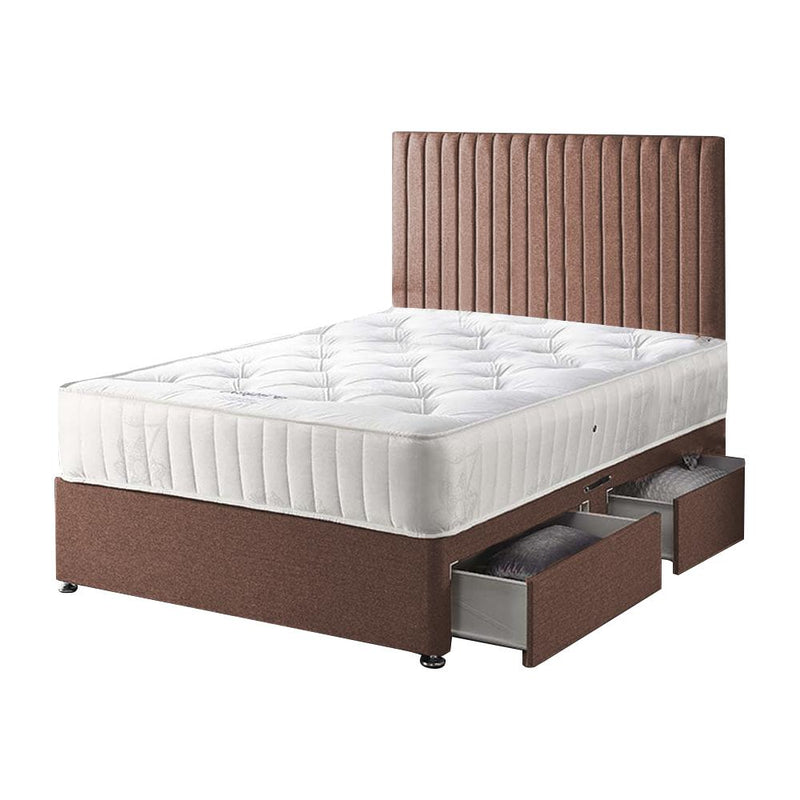 The Milano Divan Bed Set With Mattress Options