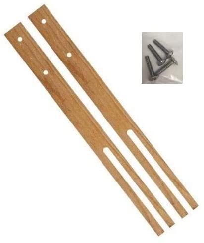Headboard Wooden Legs Struts With Full Fixings (Set of 2)