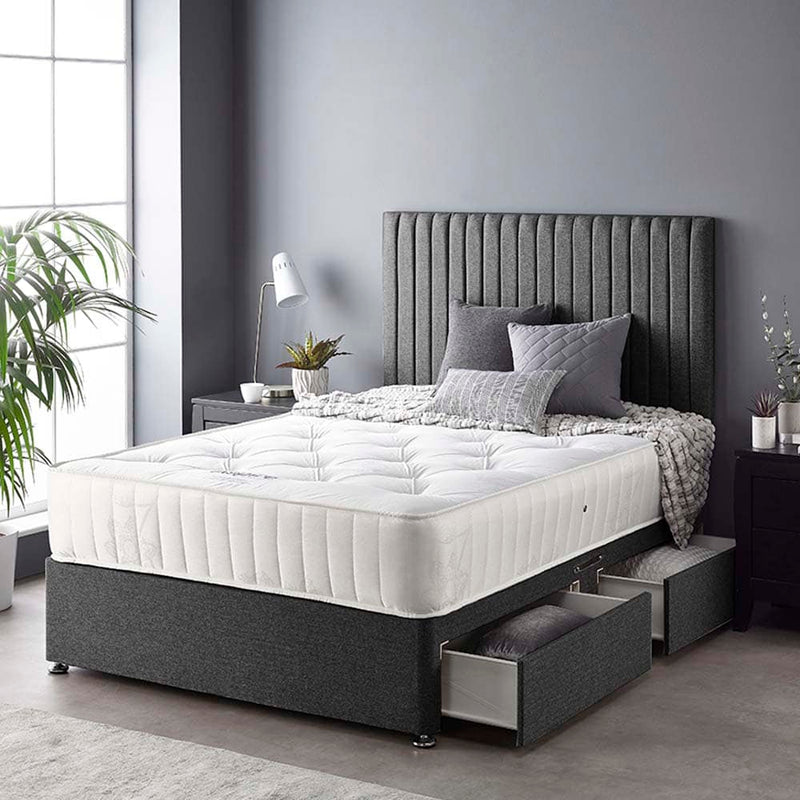 The Milano Divan Bed Set With Mattress Options
