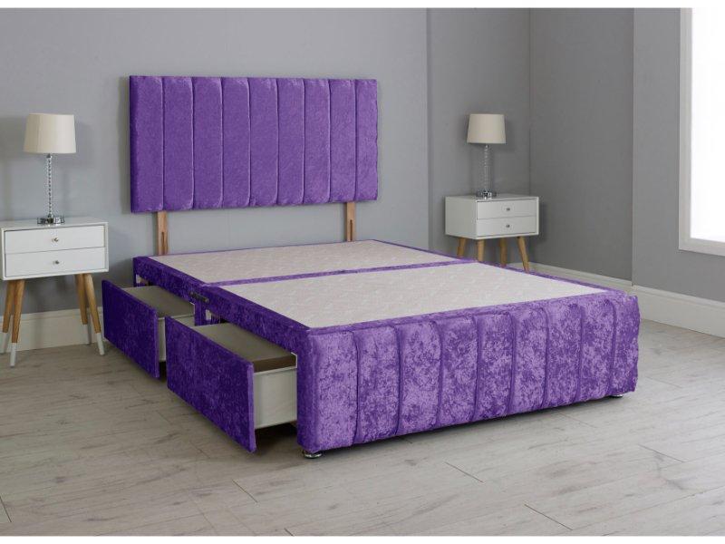 Hamlet Divan Bed Set With Footboard And Mattress Options