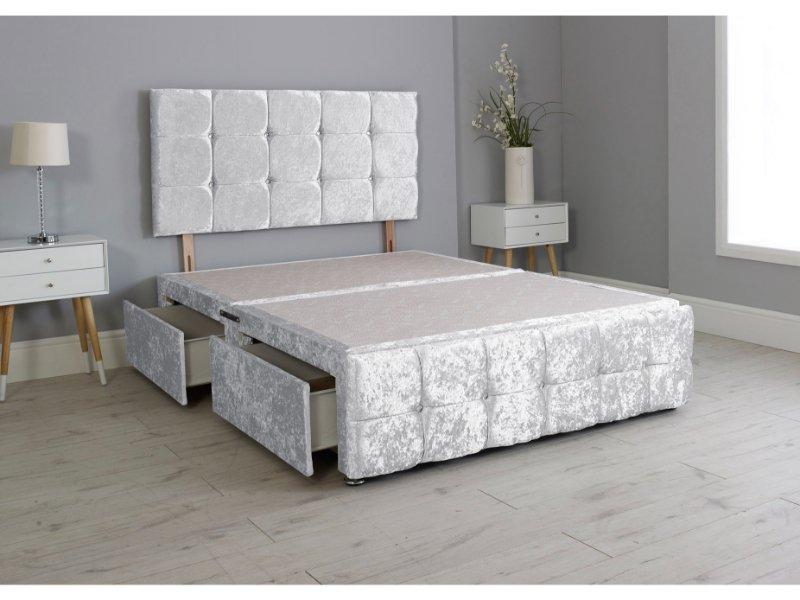 Cube Alistair Divan Bed Set With Footboard And Mattress Options