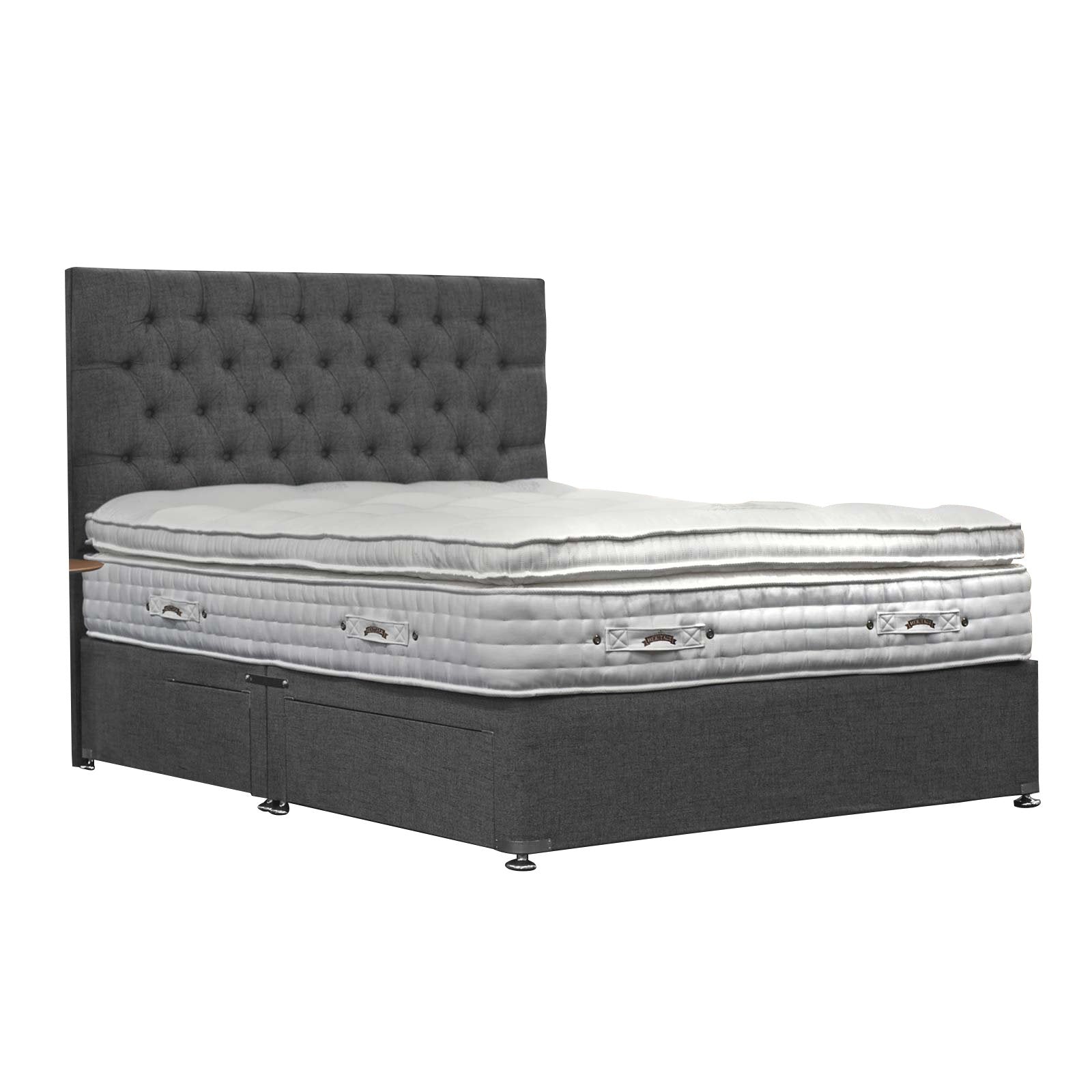 Chesterfield Divan Bed Set With Mattress Options